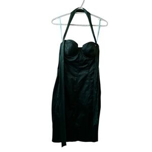 Marciano sexy Green Satin Corset Dress